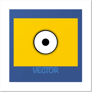 MINION USA DESPICABLE VECTOR Posters and Art